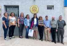 Visita oficial de la gobernadora del Rotary