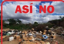 Desde el municipio solicitan no arrojar basura en lugares no permitidos