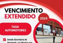 Se extiende vencimiento de la tasa automotor