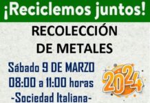 Sábado 09 de Marzo: nueva recolección de metales de Rotary Club Hernando