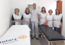 Rotary entregó mobiliario para el Hospital