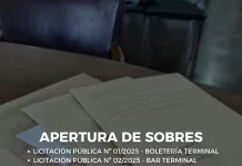 Apertura de sobres licitaciones públicas
